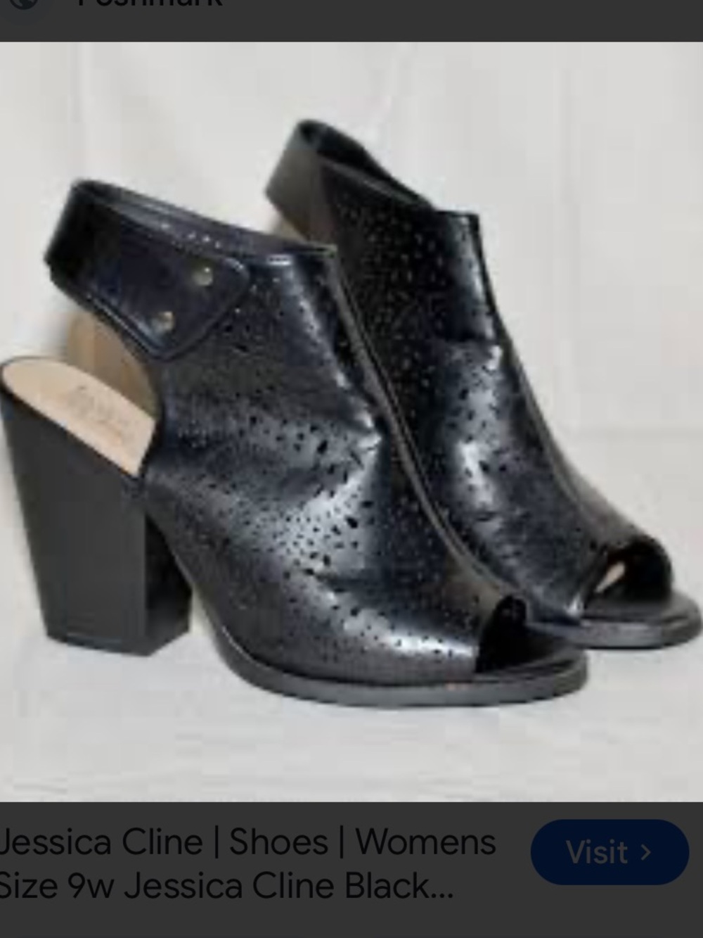 Jessica Cline Block Sandal